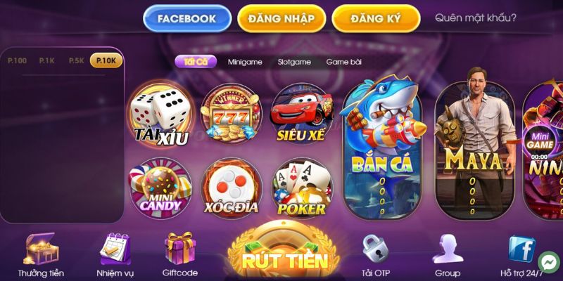 cổng game sam86